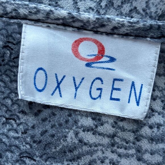 Oxygen Women Duster Cardigan Kimono Sheer Snakeskin Print Open Front 3X B107 - Picture 8 of 10